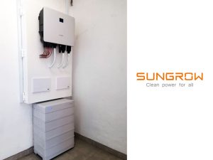 6kw Hybrid Sungrow inverter with Sungrow 9.6kwh batteries 1