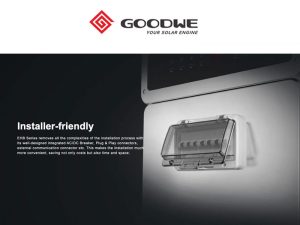 Goodwe 8.6kW hybrid inverter 2