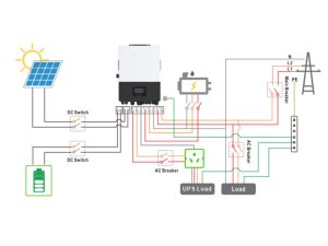 Luxpower 10kw hybrid solar inverter wiring diagram 2
