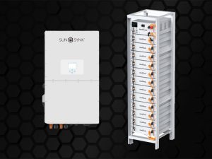 Sunsynk 50kw Inverter with 61kwh Eenovance Batteries Combo 1