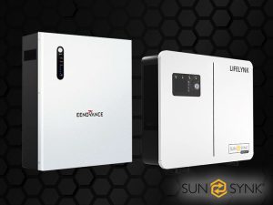 Sunsynk Lynks 6kW Inverter Eenovance 5.32kwh Batttery Combo