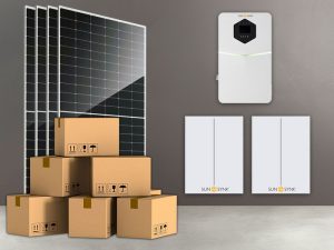 Fully Installed Sunsynk 8kW ACURE Hybrid Solar System