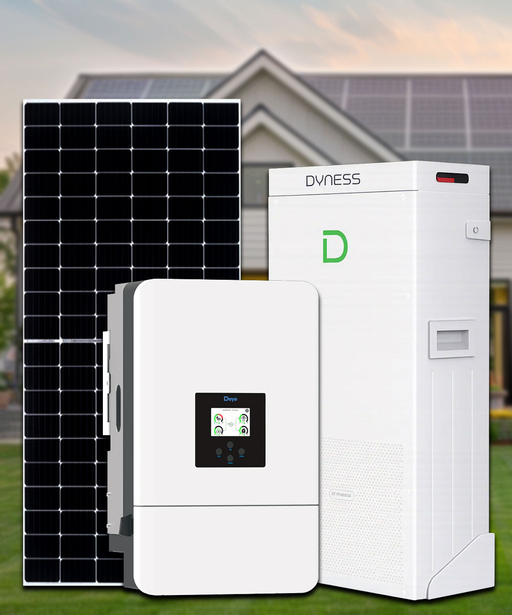 12kw Deye Single Phase Fully Installed Solar System
