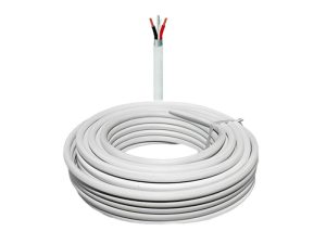 6mm 4 Core + Earth Surfix Cable White (Per Metre)