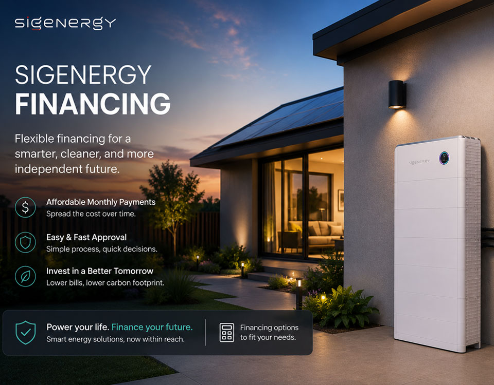 Sigenergy Financing Solutions